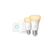 Philips Hue - Kit démarrage ampoule LED connectée White - 10,5W - Lo