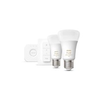 Philips Hue - Kit démarrage ampoule LED connectée White - 10,5W - Lo