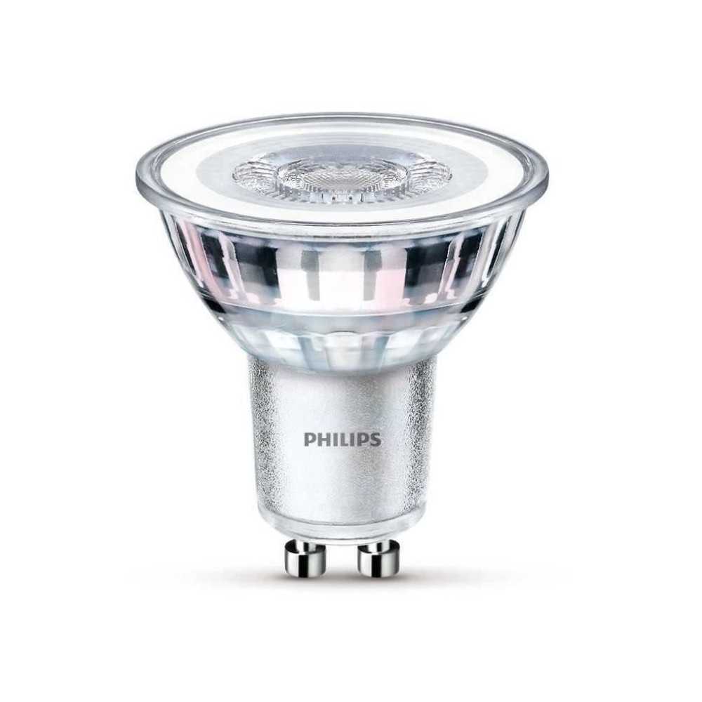 PHILIPS Ampoule LED Spot GU10 - 50W Blanc Chaud - Compatible Variateur