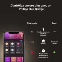 Philips Hue White & Color Ambiance, ampoule LED connectée E27, équiv