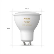 PHILIPS Hue White Ambiance - Ampoule LED connectée GU10 - Compatible