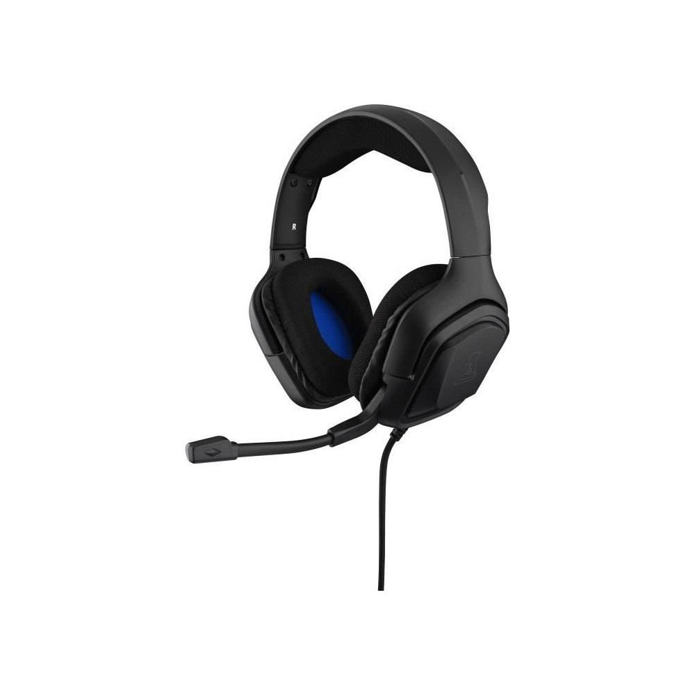 Casque Gamer Filaire - The G-Lab - KORP COBALT - Microphone - PC/PS4/Xbox One - Noir