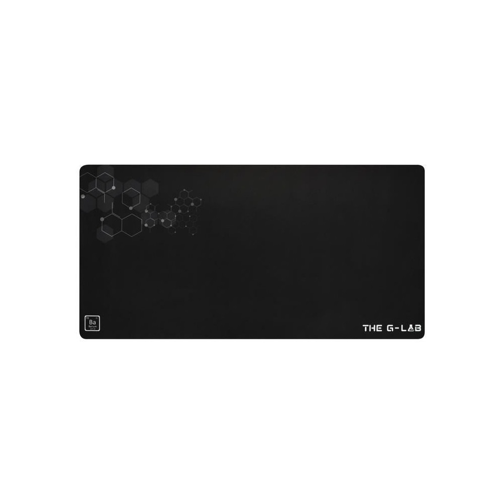 Tapis de Souris - XXL - The G-Lab - PAD BARIUM - 900x450x2mm - Noir