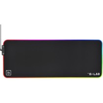 Tapis de Souris - XXL - The G-Lab - PAD RUBIDIUM - RGB USB - 800x300x3mm - Noir