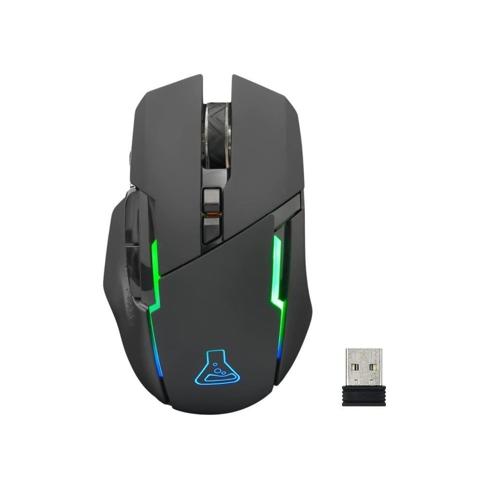 Souris Gamer Sans fil - The G-Lab - KULT CEASIUM - Noir