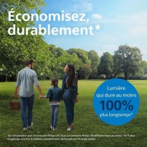 Borne avec recharge solaire PHILIPS TYLA classe énergétique A, déte