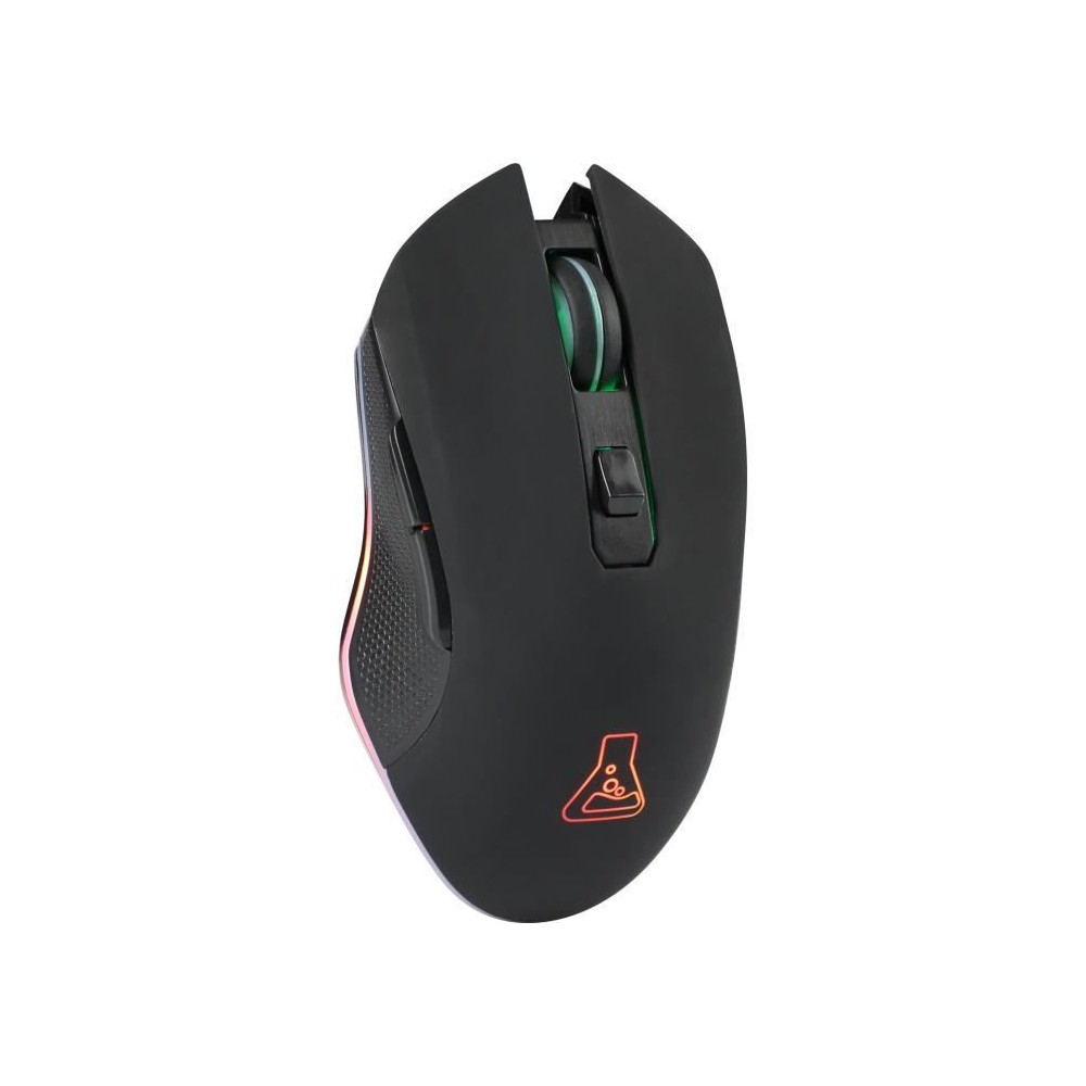 Souris Gamer Sans fil - The G-Lab - KULT HELIUM - RGB - 6400 DPI - 6 Boutons - Noir