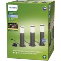 Pack de 3 bornes extérieures PHILIPS Garden Link - Basse tension - 24