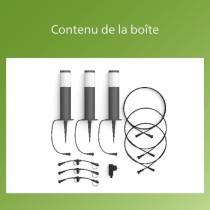 Pack de 3 bornes extérieures PHILIPS Garden Link - Basse tension - 24