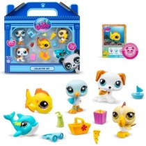 BANDAI - Littlest Pet Shop - Collector Set Theme Plage - 5 animaux et