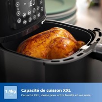 Friteuse sans huile - PHILIPS - Airfryer Connecté XXL HD9285/96 Séri