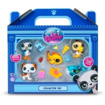 BANDAI - Littlest Pet Shop - Collector Set Theme Plage - 5 animaux et