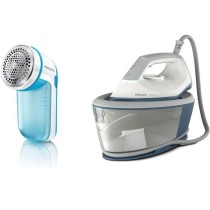 Centrale Vapeur + Rase Peluche - PHILIPS BXA0019/00 - Compact - 6 bars