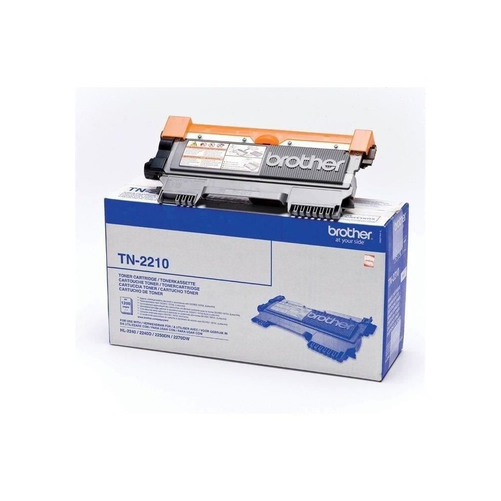 Cartouche de toner Brother TN-2210 Noir pour HL-2240/2240D/2250DN/2270DW - Rendement 1200 pages