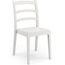 Lot de 4 chaises - ARETA - REA - 51 x 46 x H88 cm - Blanc