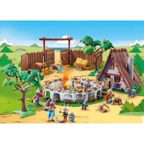 PLAYMOBIL 70931 Le banquet du village, Astérix, Personnages de la BD,