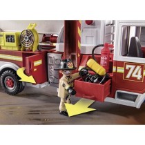 PLAYMOBIL 70935 Camion de pompiers avec échelle, City Action, Les pom