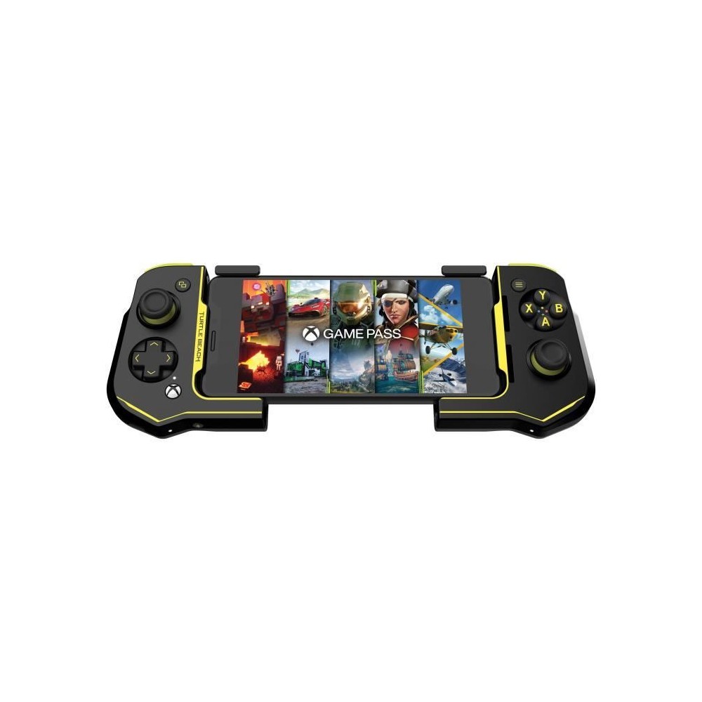 Manette de jeu mobiles Android - Turtle Beach Atom D4X - Bluetooth - Noir/Jaune