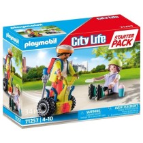 PLAYMOBIL - 71257 - City Action Les Secouristes - Starter Pack - Secou