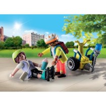 PLAYMOBIL - 71257 - City Action Les Secouristes - Starter Pack - Secou