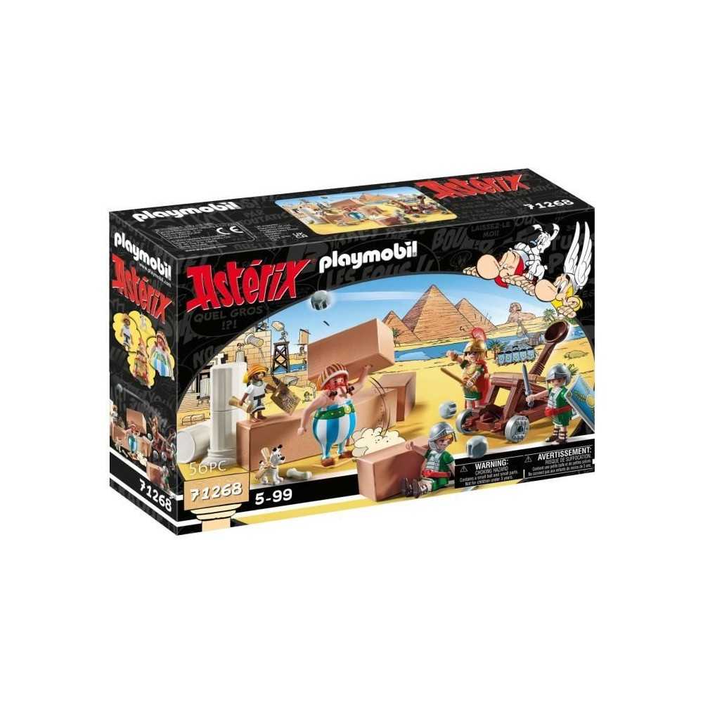 PLAYMOBIL 71268 Numerobis et la bataille du Palais, Siege des Romains,