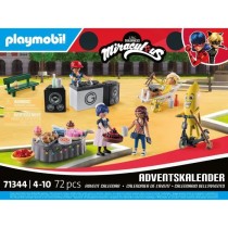 PLAYMOBIL 71344 Calendrier de l'Avent Miraculous, 24 surprises, 72 pie