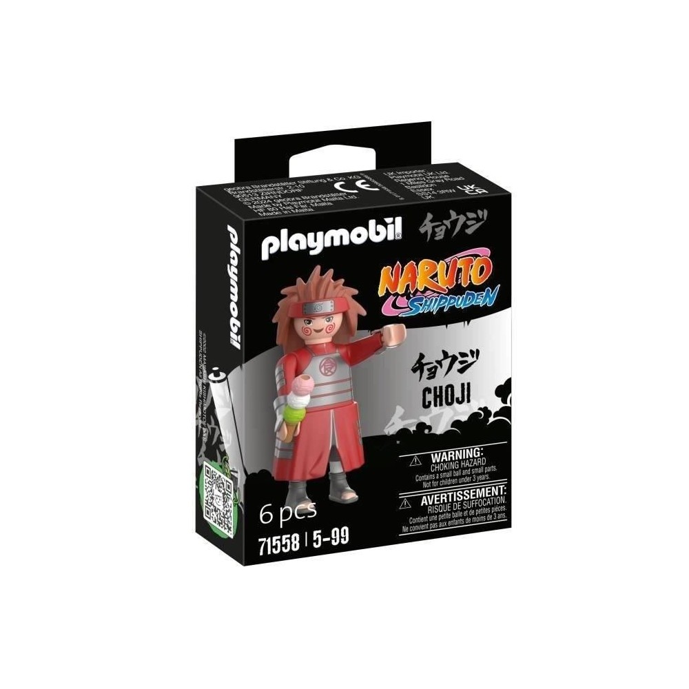 PLAYMOBIL 71558 Figurine Choji, Naruto Shippuden, Des 5 ans