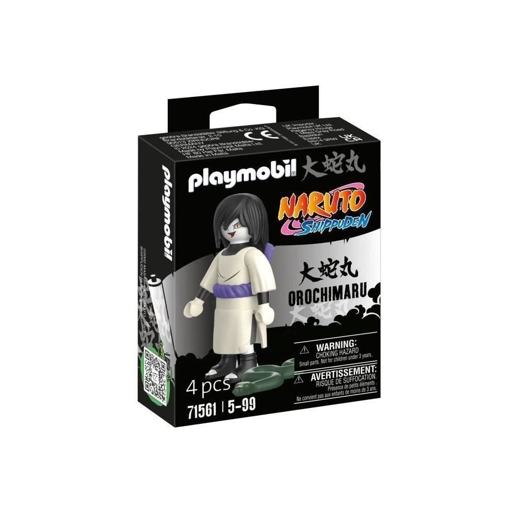 PLAYMOBIL 71561 Figurine Orochimaru, Naruto Shippuden, Des 5 ans