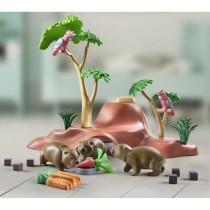 PLAYMOBIL 71625 Terriers de wombats, Wiltopia, 47 pieces, Des 4 ans