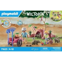 PLAYMOBIL 71625 Terriers de wombats, Wiltopia, 47 pieces, Des 4 ans