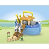 PLAYMOBIL Junior 71681 Arche de Noé transportable, Comprend un bateau