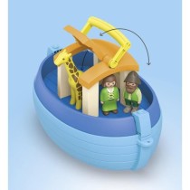 PLAYMOBIL Junior 71681 Arche de Noé transportable, Comprend un bateau