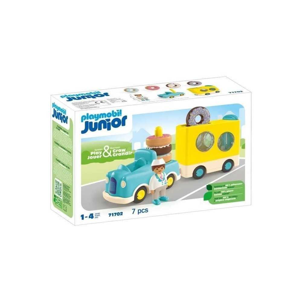 PLAYMOBIL Junior 71702 Camion de donuts Junior, Des 12 mois