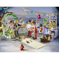 PLAYMOBIL - Cérémonie de mariage - City Life - Blanc - Des 4 ans