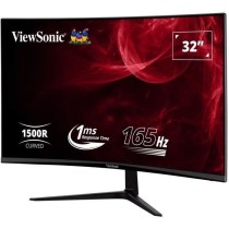 Ecran PC Gamer Incurvé - VIEWSONIC VX3218 - PC - MHD - 32 FHD - Dalle VA - 1 ms - 165Hz - DisplayPort - AMD FreeSync