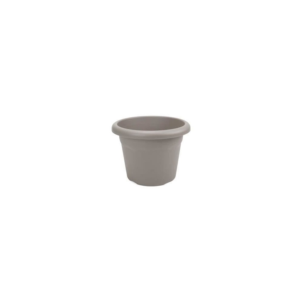 PLASTIKEN Pot a fleurs Ø 60 cm rond - Taupe