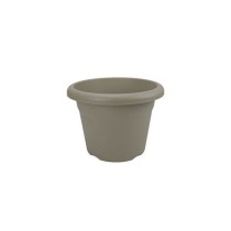 PLASTIKEN Pot a fleurs Ø 60 cm rond - Taupe