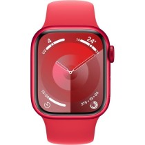 Apple Watch Series 9 GPS + Cellular - 41mm - Boîtier (PRODUCT)RED Aluminium - Bracelet (PRODUCT)RED Sport Band - S/M