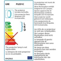 GRE - Projecteur LED Couleur pour piscines hors-sol paroi en acier/mé