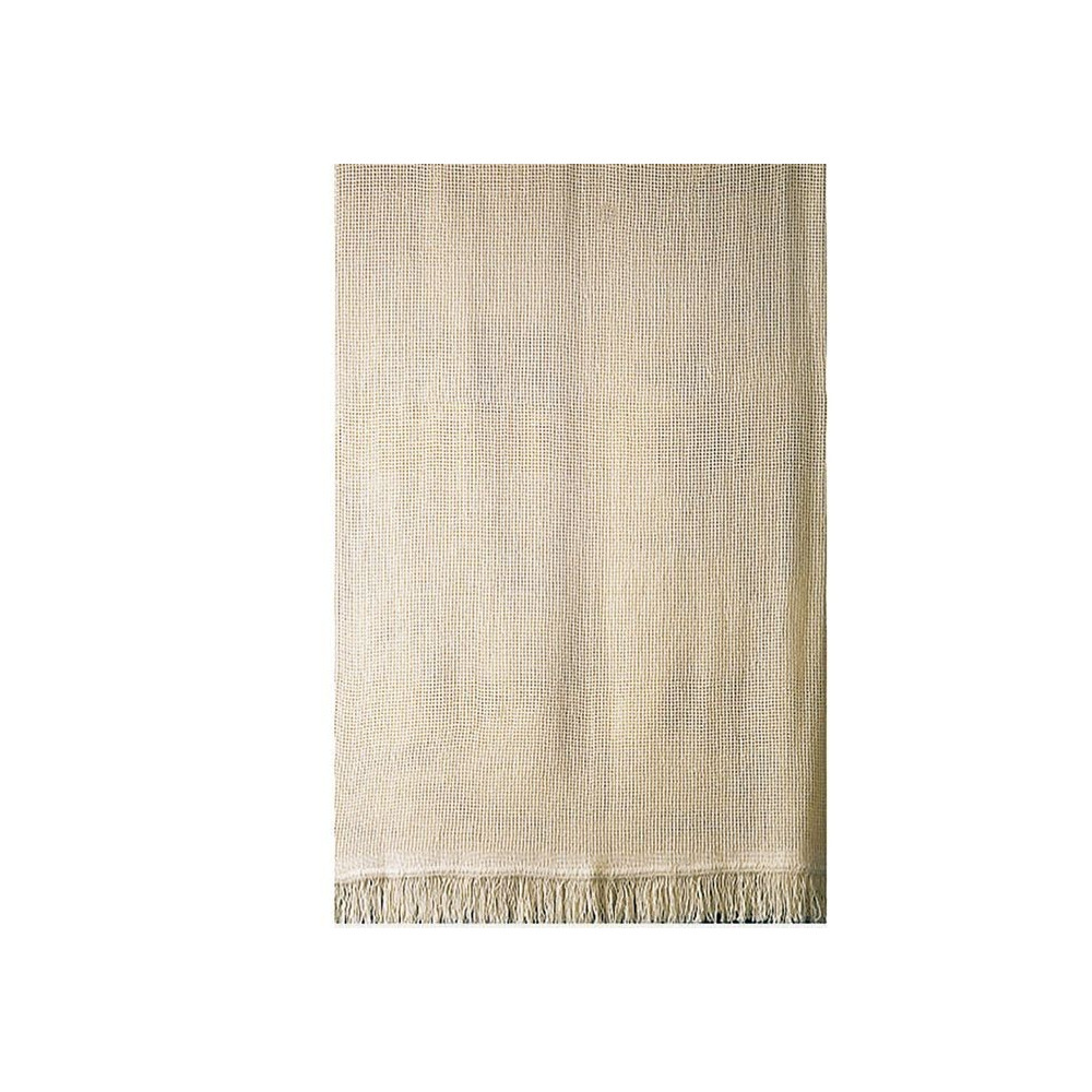 Rideau marseillais tissé Écru (225 x 140 cm)