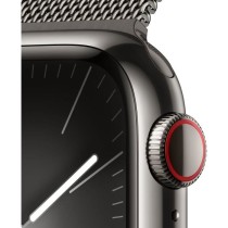 Apple Watch Series 9 GPS + Cellular - 41mm - Boîtier Acier Graphite - Bracelet Graphite Milanese Loop