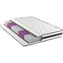 POCKET - Matelas - 140 x 190 cm - Epaisseur 24 cm - Ressorts ensachés