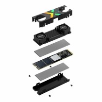 PNY - CS3150 XLR8 Gaming EPIC-X RGB - Disque dur SSD Interne - 2To - M.2 NVMe - RGB Heatsink (M280CS3150XHS-2TB-RB)