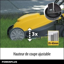 Tondeuse Gazon et Coupe-Bordure Électrique POWERPLUS POWXG6212T - Ton