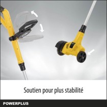 Powerplus Désherbeur Téléscopique Électrique POWXG6650 - Extracteu