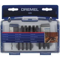 Coffret 69 accessoires DREMEL 688 - Assortiment de 68 disques a tronçonner dans un coffret pratique