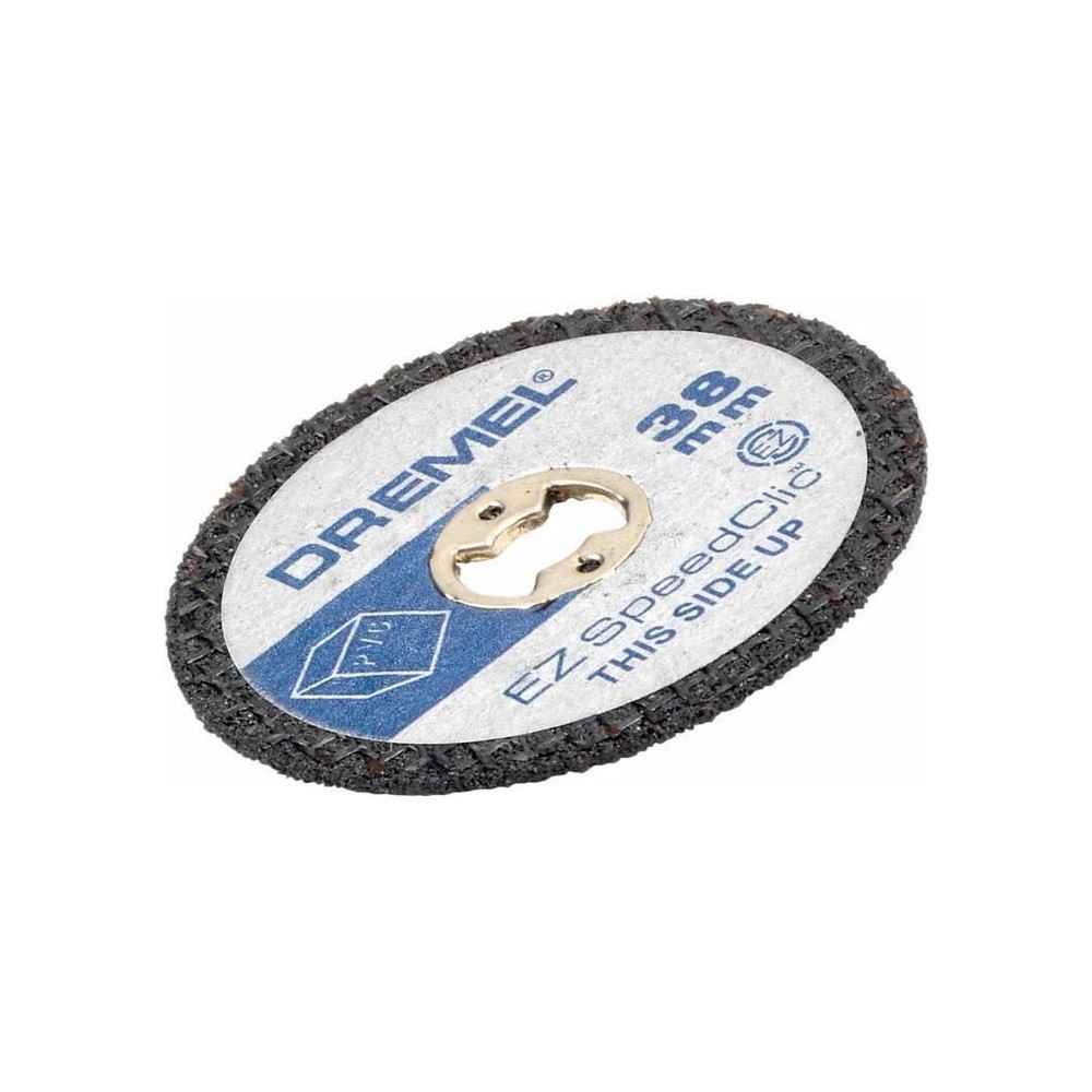 Lot de 5 disques DREMEL S476 EZ SpeedClic pour découper les plastiques et PVC - Ø 38mm, épaisseur 1,2mm