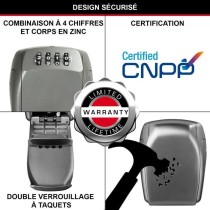 Boite a clés sécurisée - MASTER LOCK - 5415EURD - Produit certifié - Select Access Partagez vos clés en toute sécurité