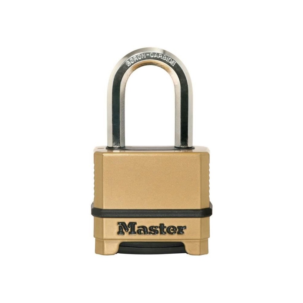 Cadenas Haute Sécurité - MASTER LOCK - M175EURDLF - Combinaison - Zinc - Anse L - Extérieur