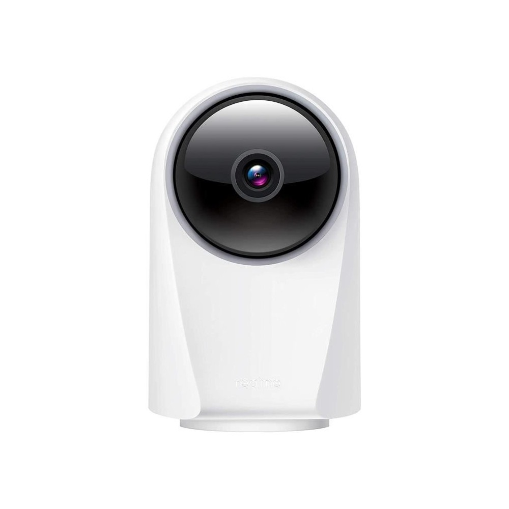 Caméra de surveillance REAL ME SMART - Vision a 360° - Infrarouge - Détection de mouvement - Blanc